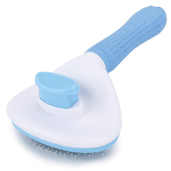 PETHATCH™ Self Cleaning Slicker Brush, Pet Grooming Shedding Brush for Dogs and Cats