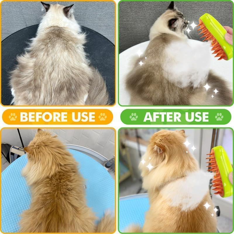 PETHATCH® 3-in-1 Steam Brush for Dogs & Cats