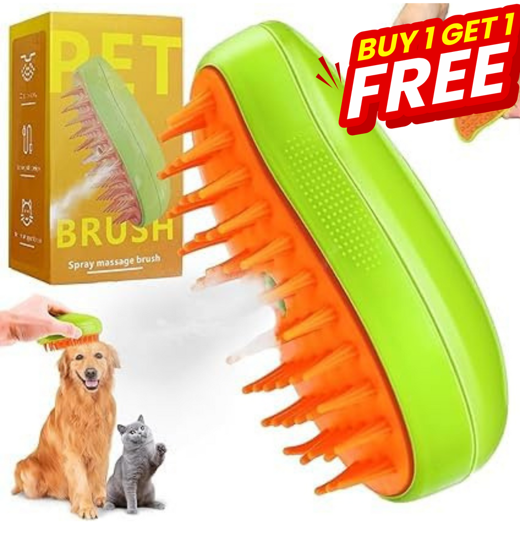 PETHATCH® 3-in-1 Steam Brush for Dogs & Cats